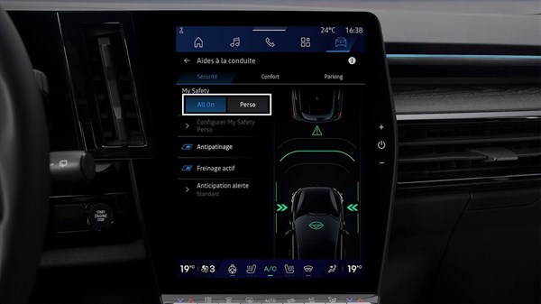 my safety - Espace full hybrid E-Tech - Renault