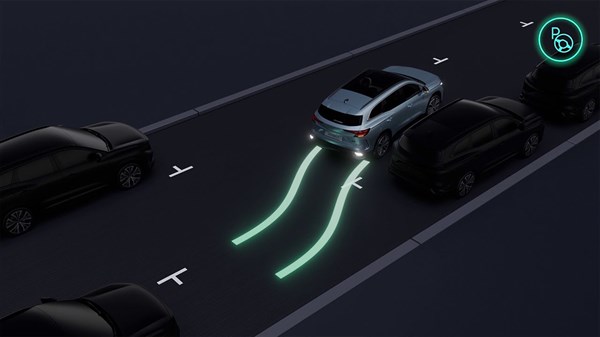 parking mains libres - Espace full hybrid E-Tech - Renault