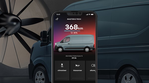 alerte de déverrouillage - Renault Master