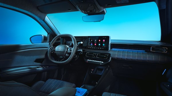 détection des bornes openR - Renault 4 E-Tech électrique