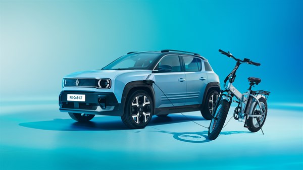 V2L appareils électriques - Renault 4 E-Tech électrique