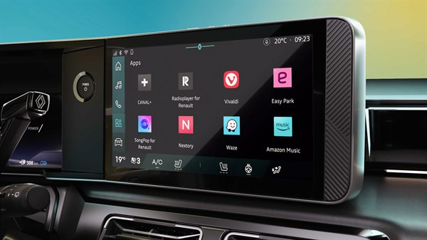 + de 50 apps accessibles - Renault 4 E-Tech électrique