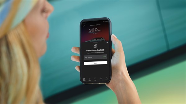 clé digitale - Renault 4 E-Tech électrique