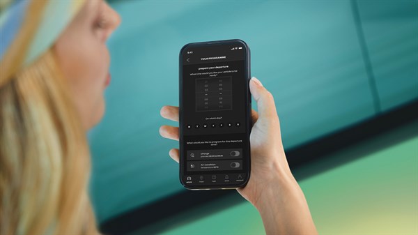 programmation de la charge et de la température à distance -
Renault 4 E-Tech électrique
