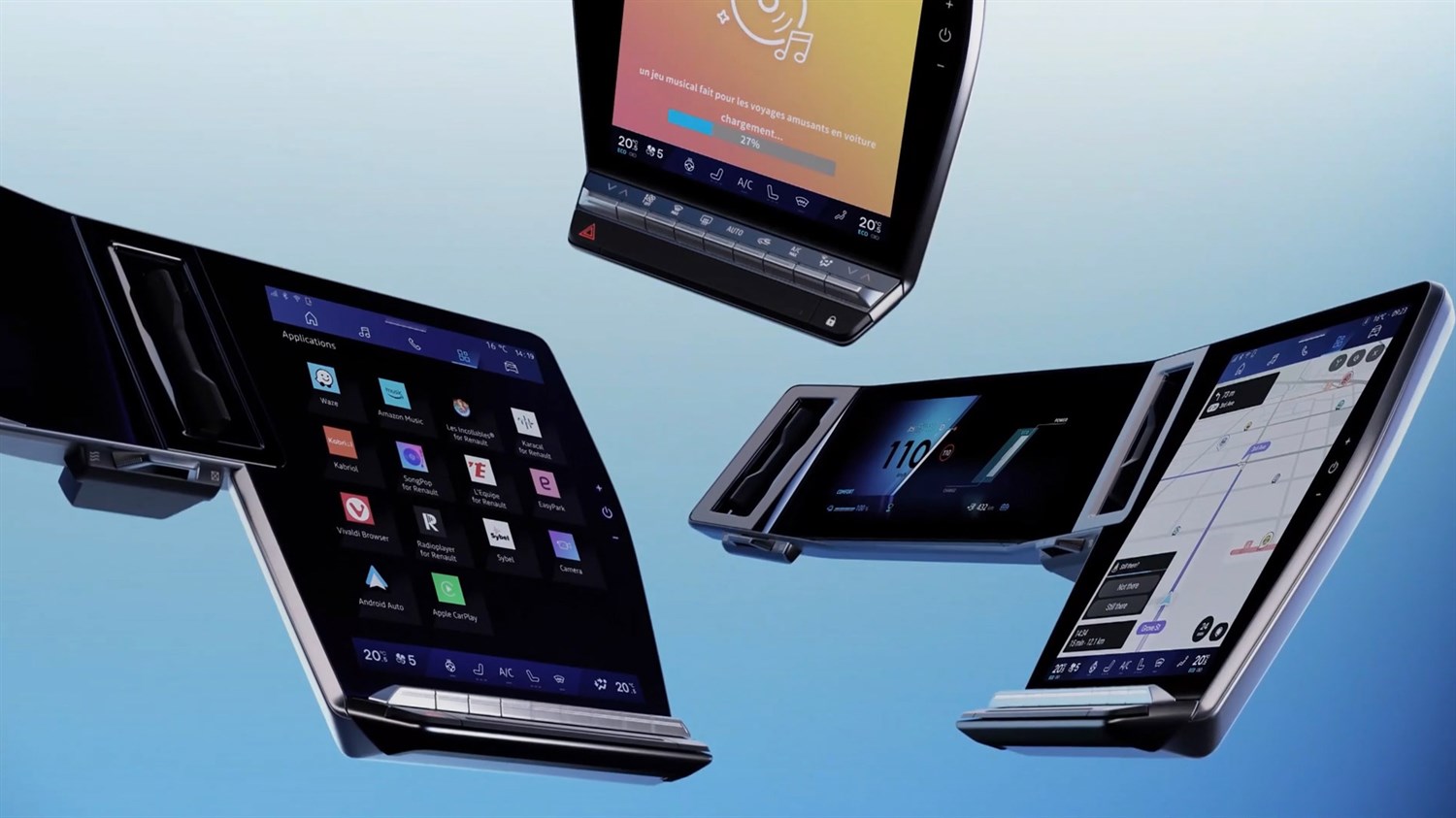 Connectivité - Renault Espace full hybrid E-Tech