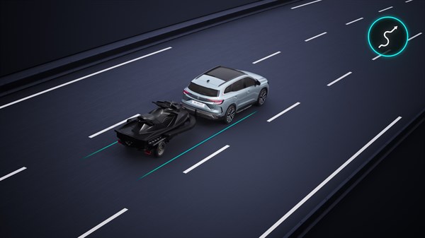 assistant à la conduite d'une remorque - adas - Renault Espace E-Tech full hybrid