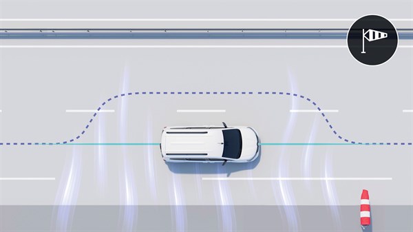 assistant de stabilisation vent latéral - Renault Kangoo
