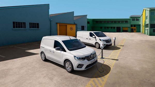 recharge en entreprise - Renault Kangoo Van