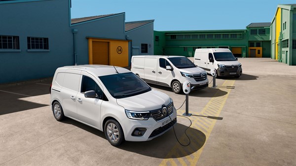 recharge en entreprise - Renault Kangoo Van