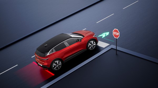 Renault Megane E-Tech électrique - aide au démarrage en côte