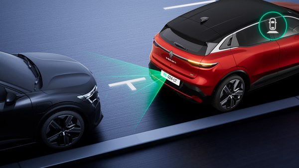 Renault Megane E-Tech électrique - caméra de recul