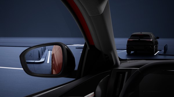 Renault Megane E-Tech électrique - rétroviseurs rabattables avec mémoire