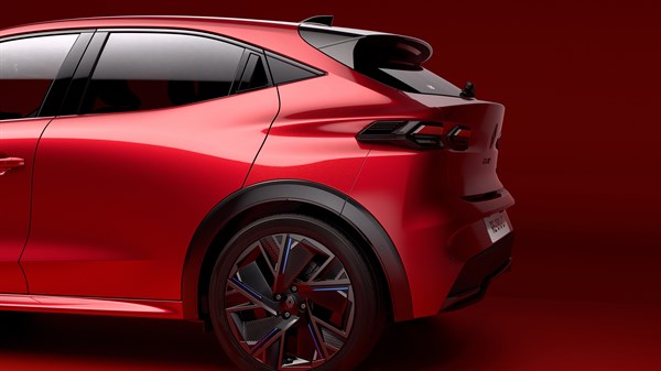 zoom profil arrière - Renault Clio