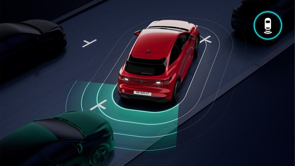 aide au parking arrière - Renault Clio