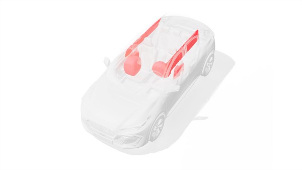 structure renforcée et airbag - Renault Clio