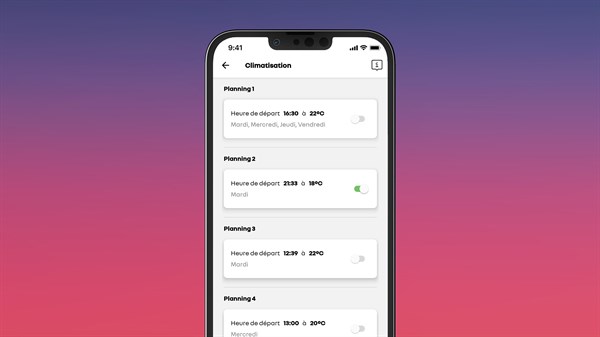 Programmation de la recharge - Renault Scenic E-tech électrique
