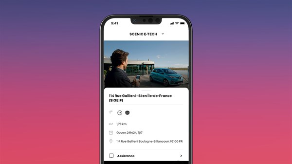 Gestion à distance - Renault Scenic E-tech électrique