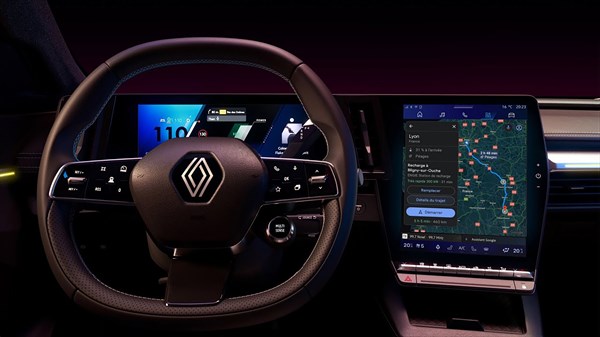 Planficateur de trajet - Renault Scenic E-Tech électrique