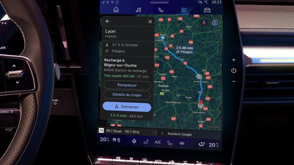 applications - Renault Scenic E-Tech electric
