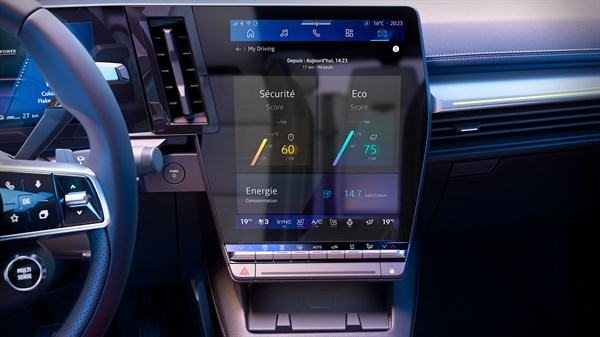 Safety score - Renault Scenic E-Tech électrique