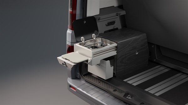 réchaud gaz intégré