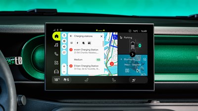 planificateur de trajets avec Google Maps - Renault Twingo E-Tech électrique