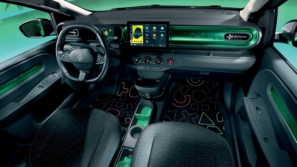 accessoires malins et colorés - Renault Twingo E-Tech électrique