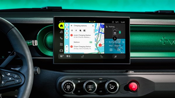 trajets en électrique optimisés avec Google Maps - Renault Twingo E-Tech électrique 