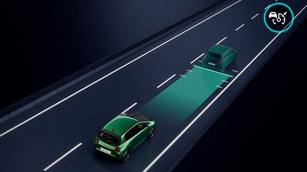 régulateur de vitesse adaptatif​ -Renault Twingo E-Tech électrique