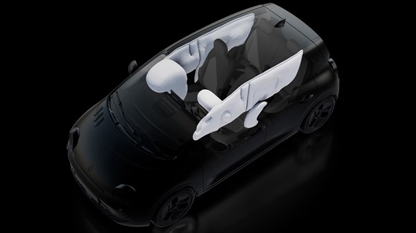 6 airbags - Renault Twingo E-Tech électrique