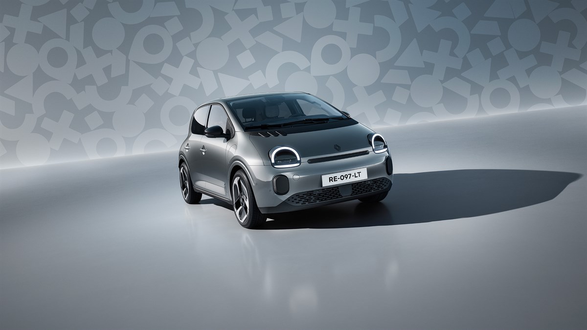 gris schiste - Renault Twingo E-Tech électrique