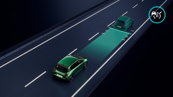 régulateur de vitesse - Renault Twingo E-Tech électrique