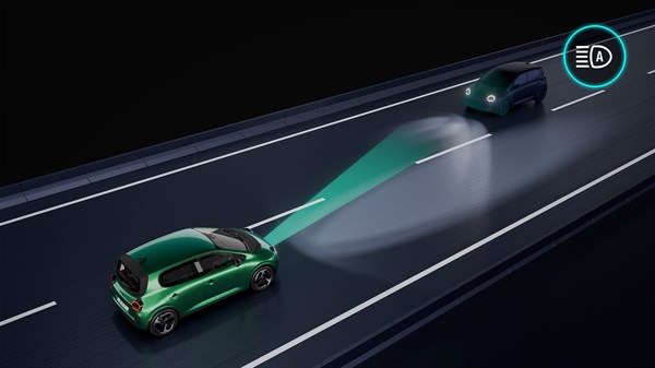 commutation automatique feux de route / croisement - Renault Twingo E-Tech électrique