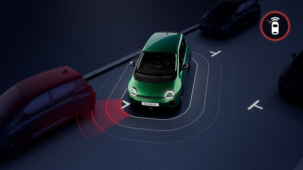 aide au parking avant - Renault Twingo E-Tech électrique