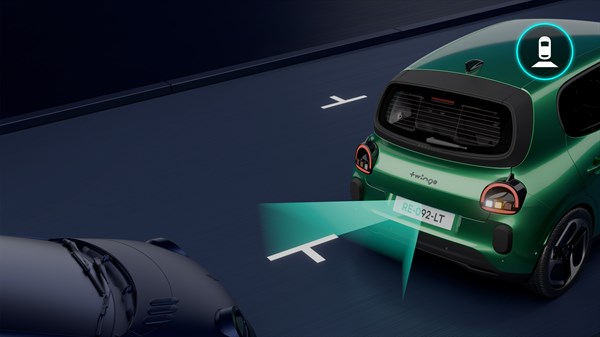 caméra de recul digitale - Renault Twingo E-Tech électrique